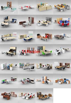 Evermotion - Archmodels Vol 110 Office Furniture 国外精品办公室3d模型